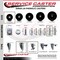Service Caster 3 Inch Phenolic Wheel Swivel 58 Inch Threaded Stem Caster with Brake SCC SCC-TS20S314-PHR-TLB-58212 - alternate 3